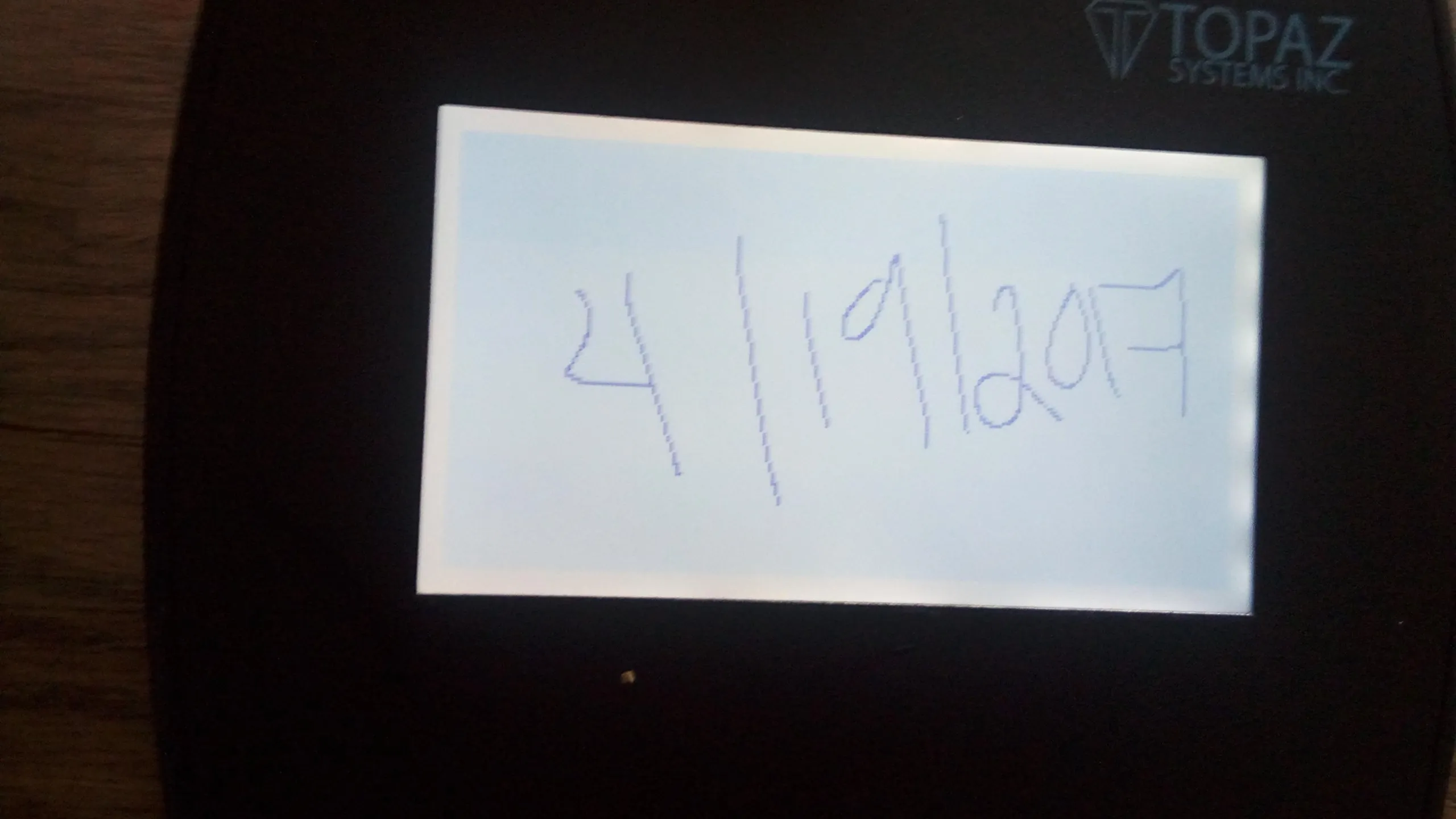 TOPAZ, SIGNATUREGEM LCD 4X3 (DUAL SERIAL/HID USB - SE VERSION) ELECTRONIC SIGNATURE PAD, WITH SOFTWARE, 3-YEAR FACTORY WARRANTY