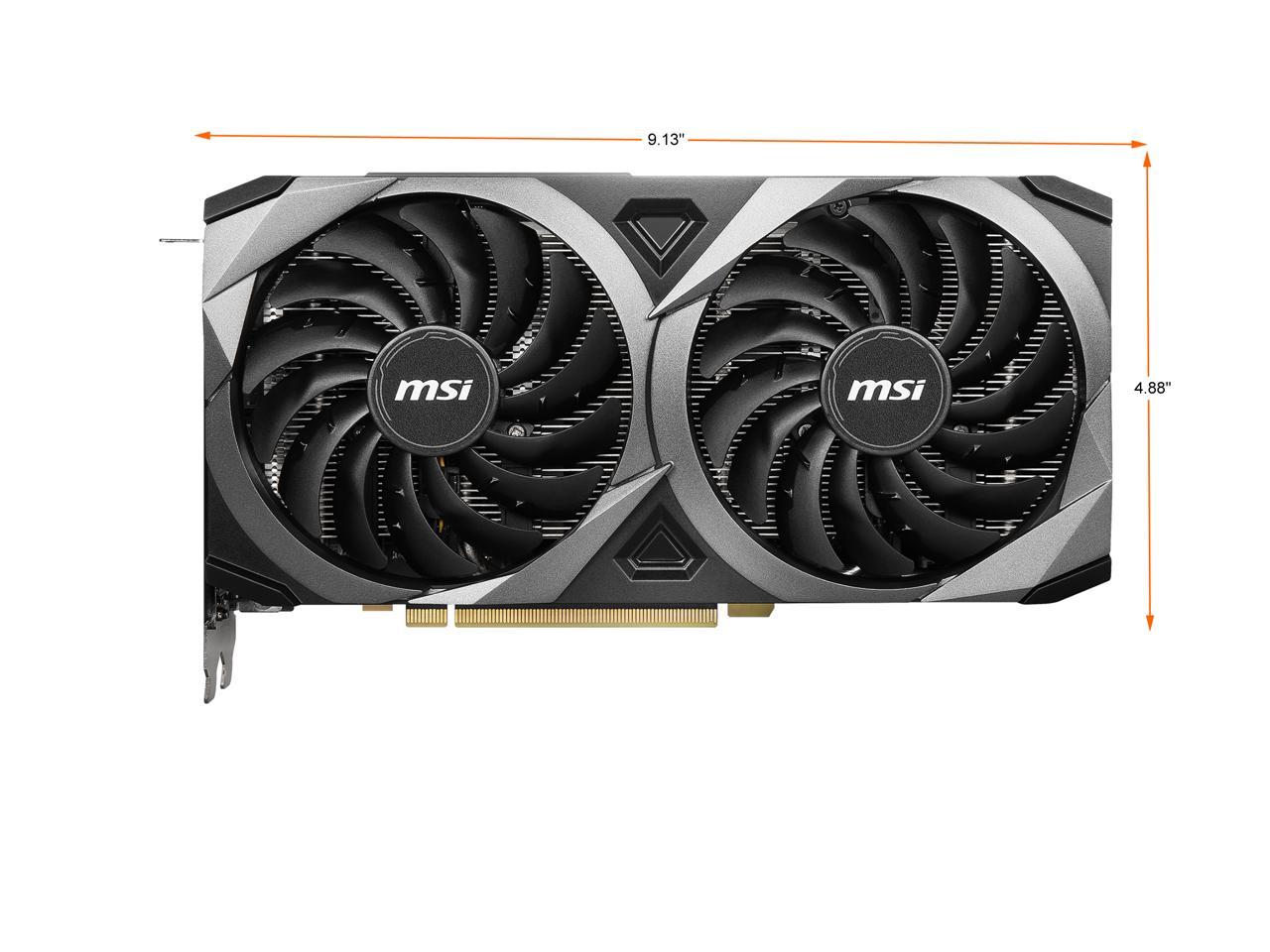 VGA MSI|RTX 3070 VENTUS 2X 8GOC LHR