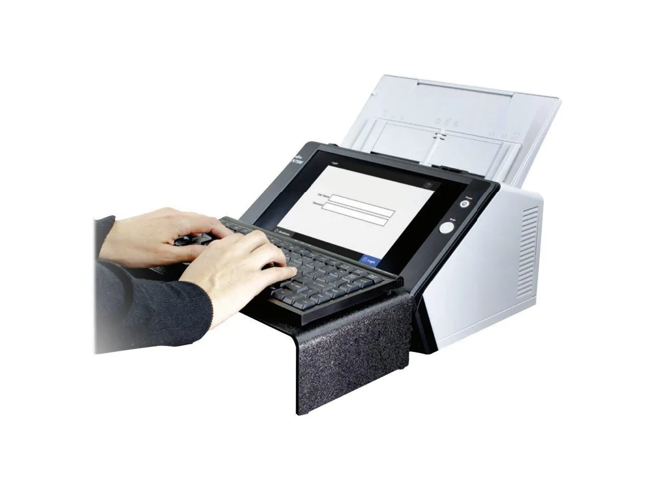 Fujitsu fi-7600 Sheetfed Scanner - 600 dpi Optical - 24-bit Color - 8-bit Grayscale - 100 ppm (Mono) - 100 ppm (Color) - Duplex Scanning - USB