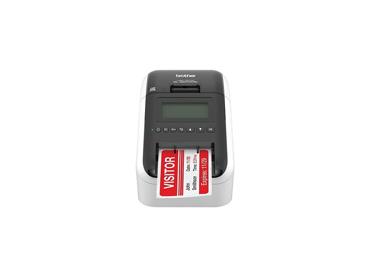 Brother QL-820NWBC Ultra Flexible Label Printer with Multiple Connectivity options - QL-820NWBC Ultra Flexible Label Printer with Multiple Connectivity options