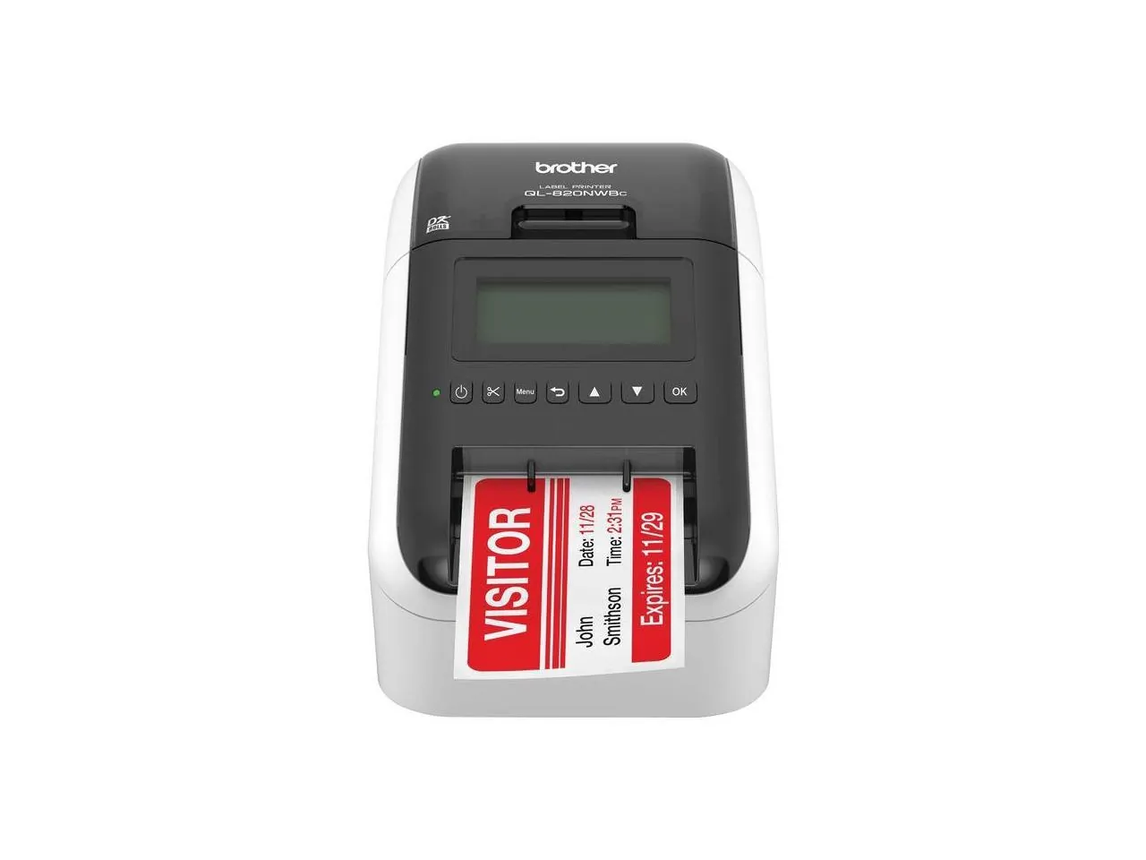 Brother QL-820NWBC Ultra Flexible Label Printer with Multiple Connectivity options - QL-820NWBC Ultra Flexible Label Printer with Multiple Connectivity options