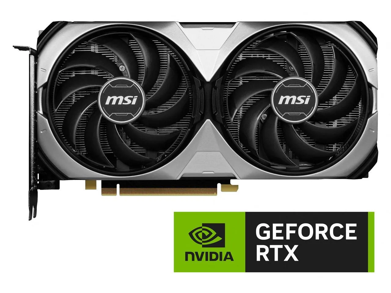12GB MSI GeForce RTX 4070 Ventus 2x 12G PCI Express 4.0 Gaming Card OC RTX4070VENTUS2X12GOC