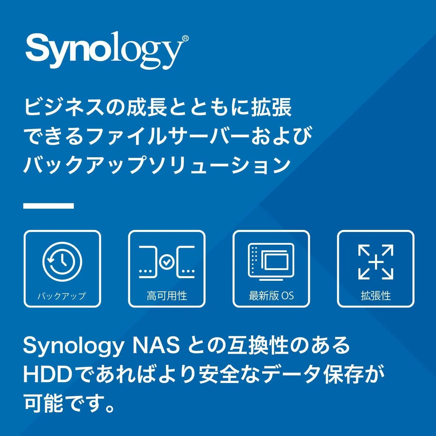 SYNOLOGY HAT3300 6TB PLUS SERIES SATA HDD 3.5