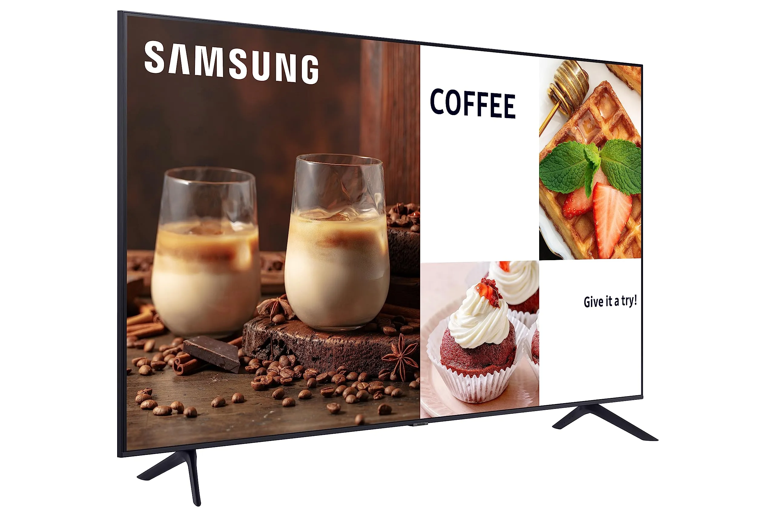 SAMSUNG, 43-INCH BEC SERIES COMMERCIAL TV CRYSTAL UHD DISPLAY, 250NIT, 16/7