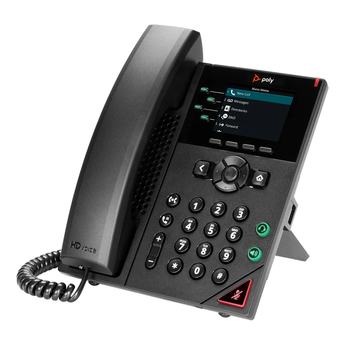 Poly VVX 250 IP Phone with Power over Ethernet
