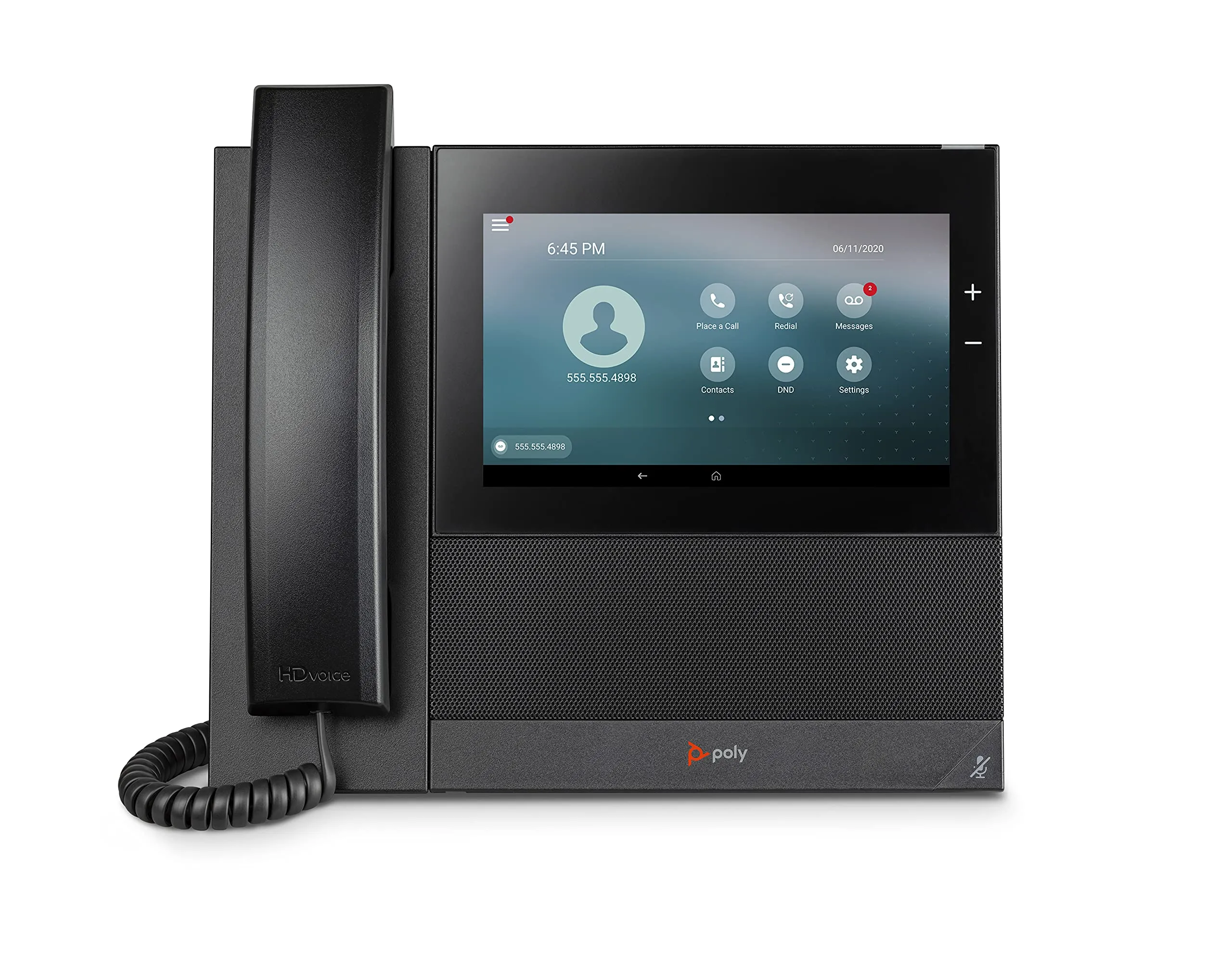 CCX 600 Business Phone - Open SIP, PoE Enabled