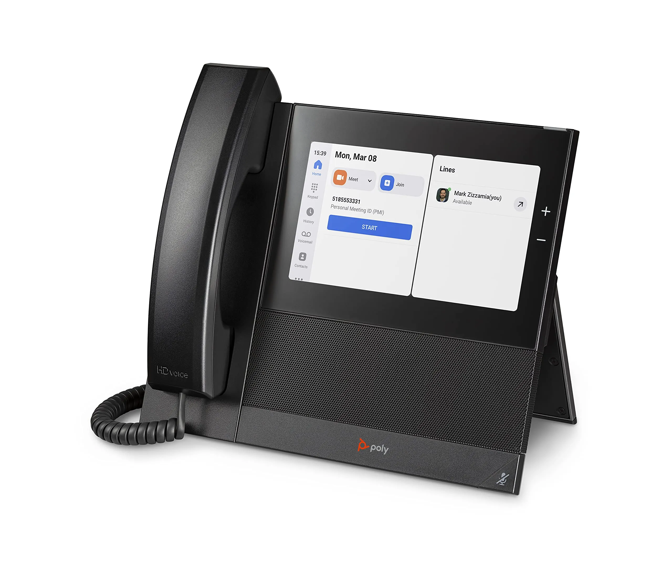 CCX 600 Business Phone - Open SIP, PoE Enabled