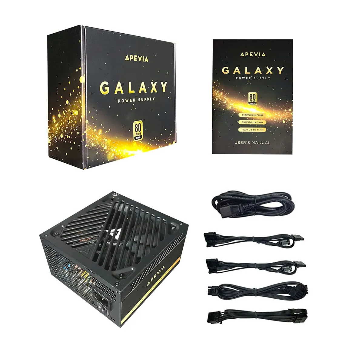 Apevia Galaxy 650W ATX Power Supply Unit