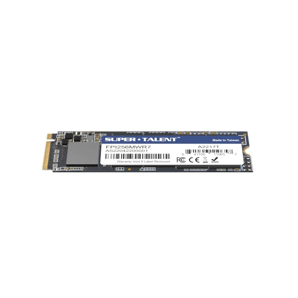 Super Talent EX6 256GB NVMe PCIe 3.0 x4 SSD