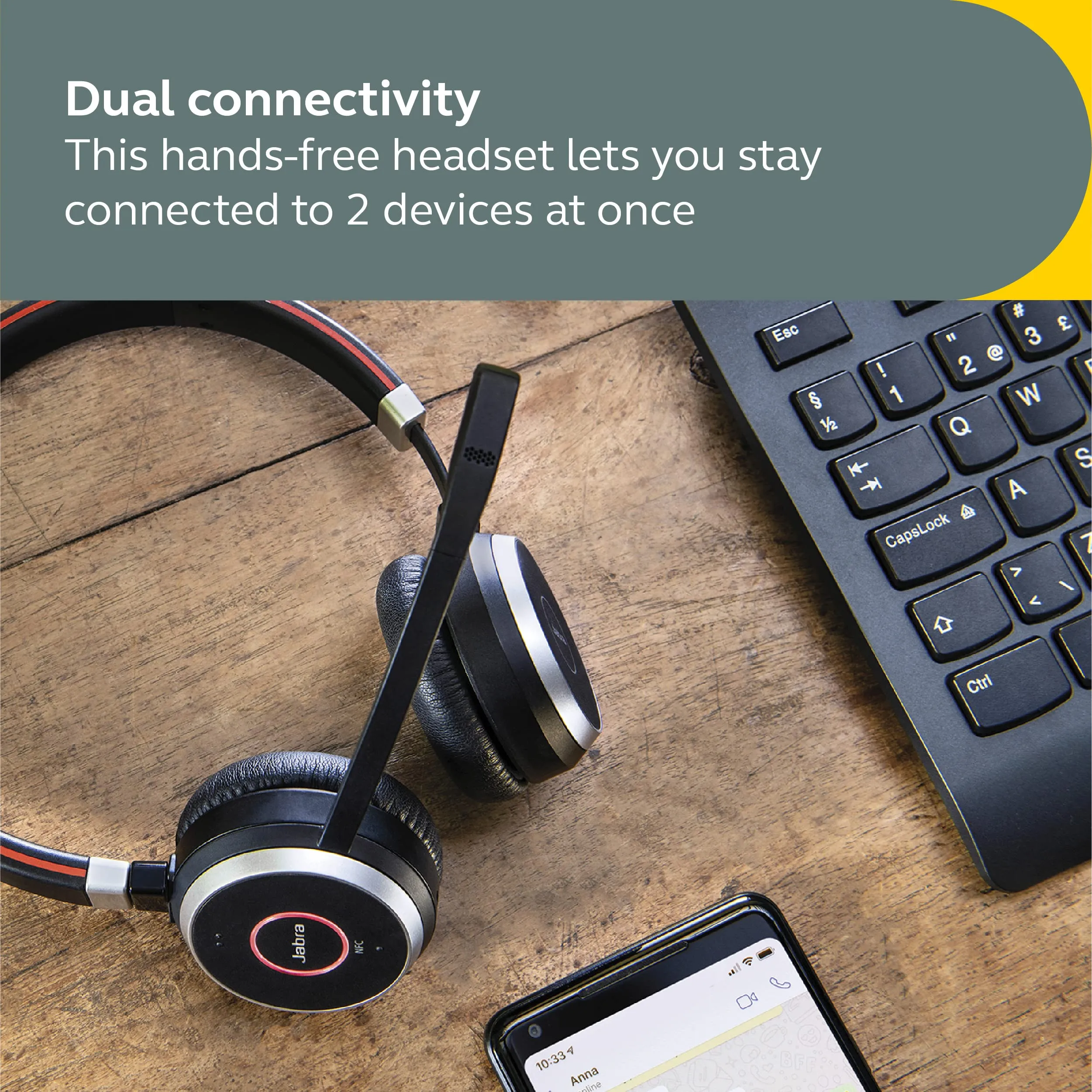 Jabra Evolve 65 SE- Link380a UC Stereo