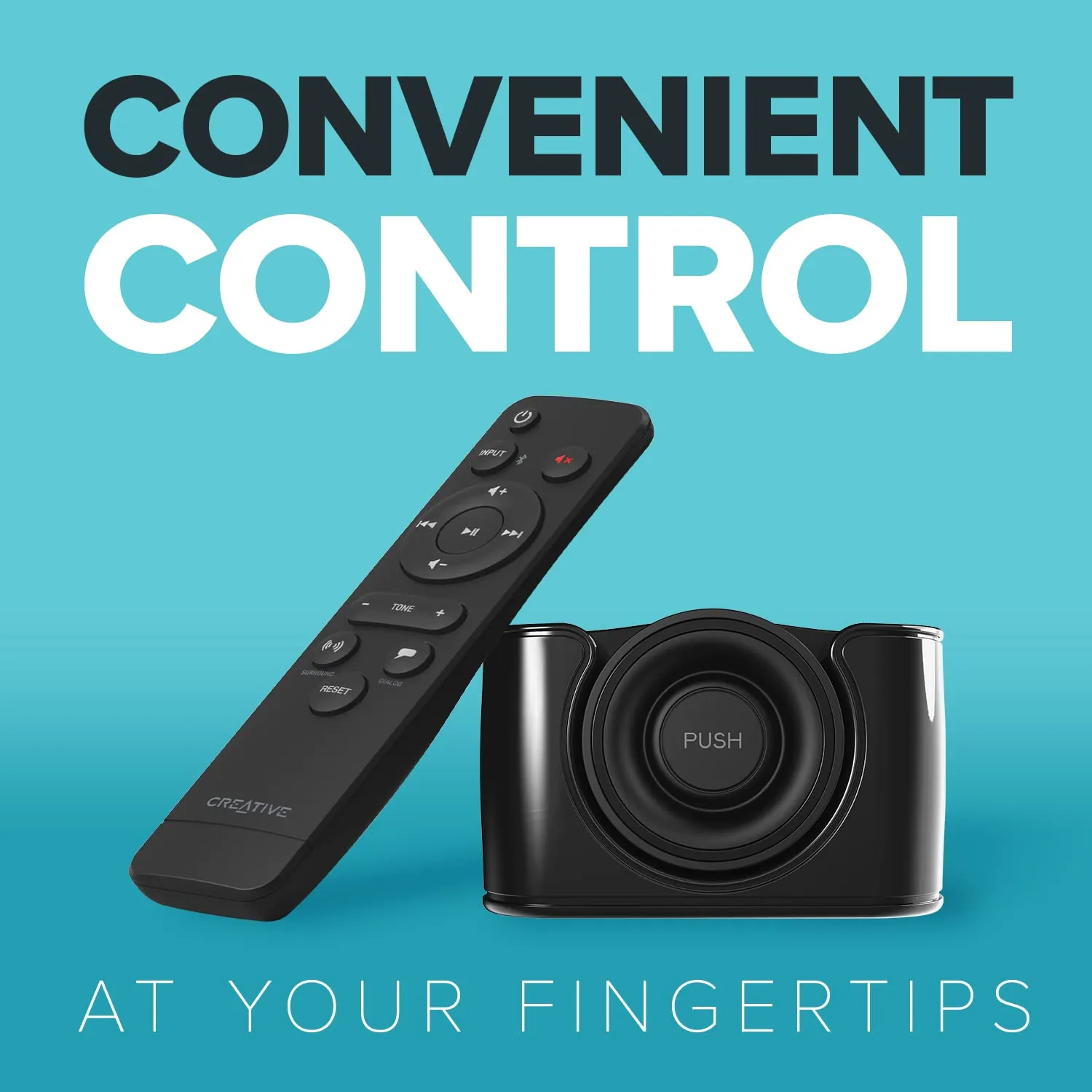 Creative Speaker 51MF8410AA000 STAGE SE Under-monitor Soundbar with Bluetooth