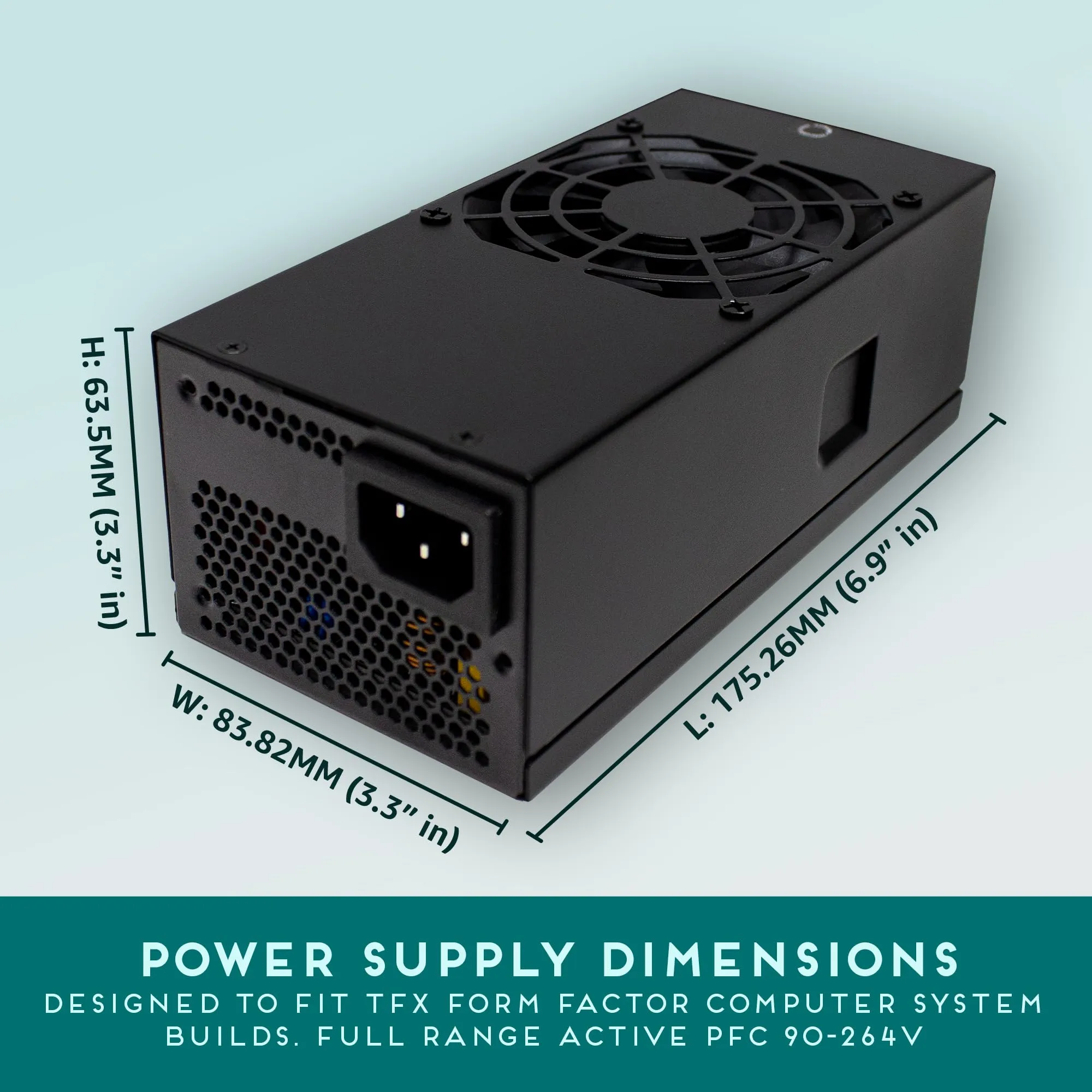 Apevia TFX-PFC500W 500W Active PFC Power Supply