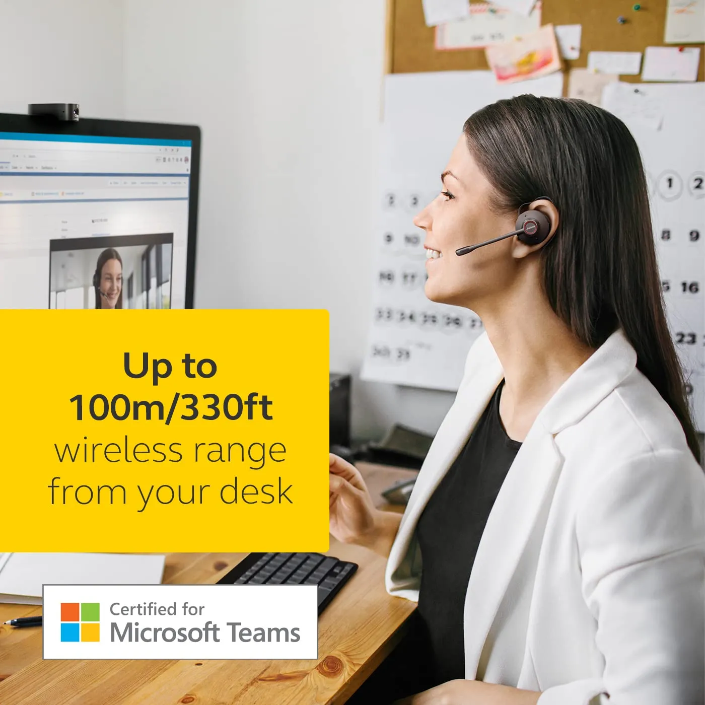 Jabra Engage 65 Convertible Wireless Headset - NA