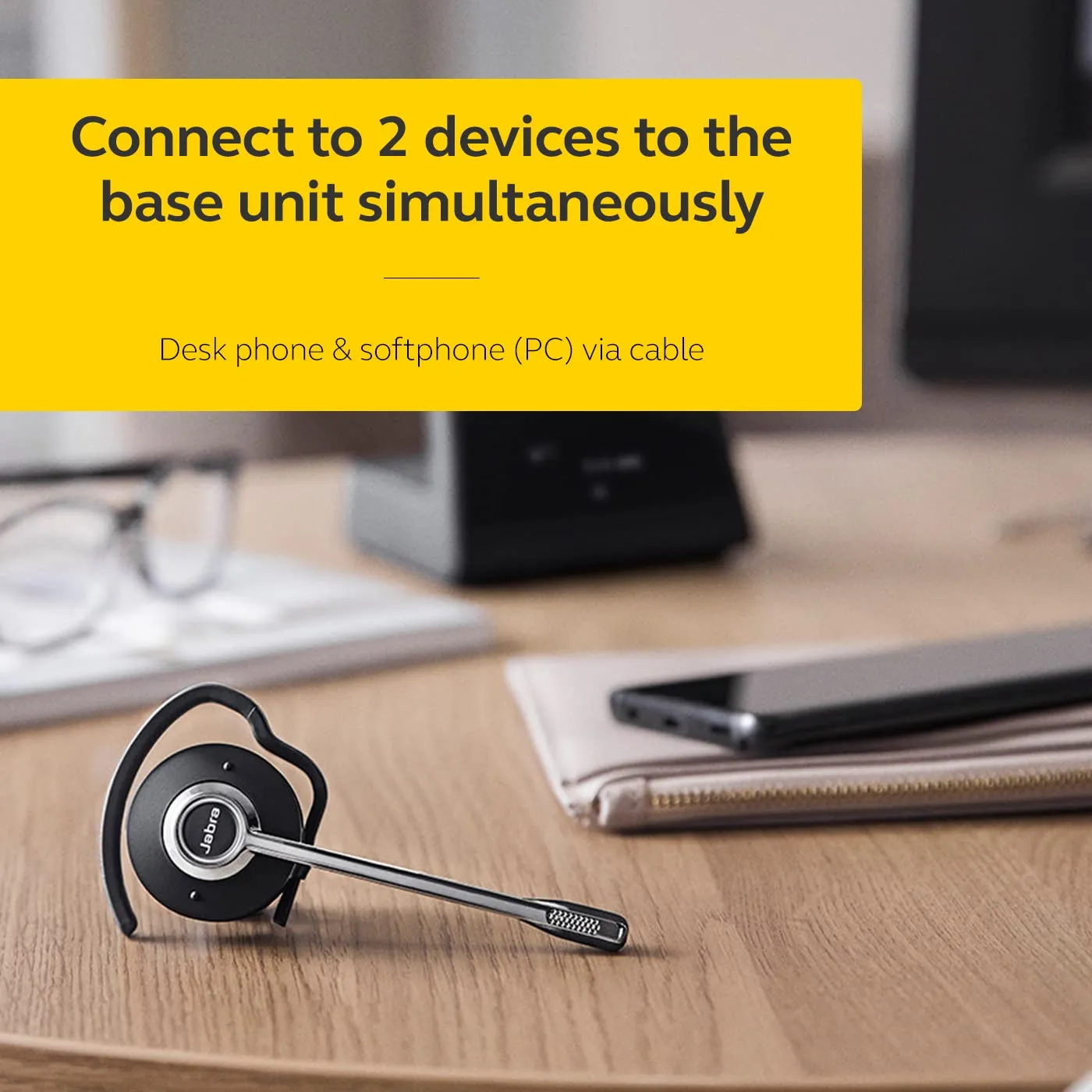 Jabra Engage 65 Convertible Wireless Headset - NA