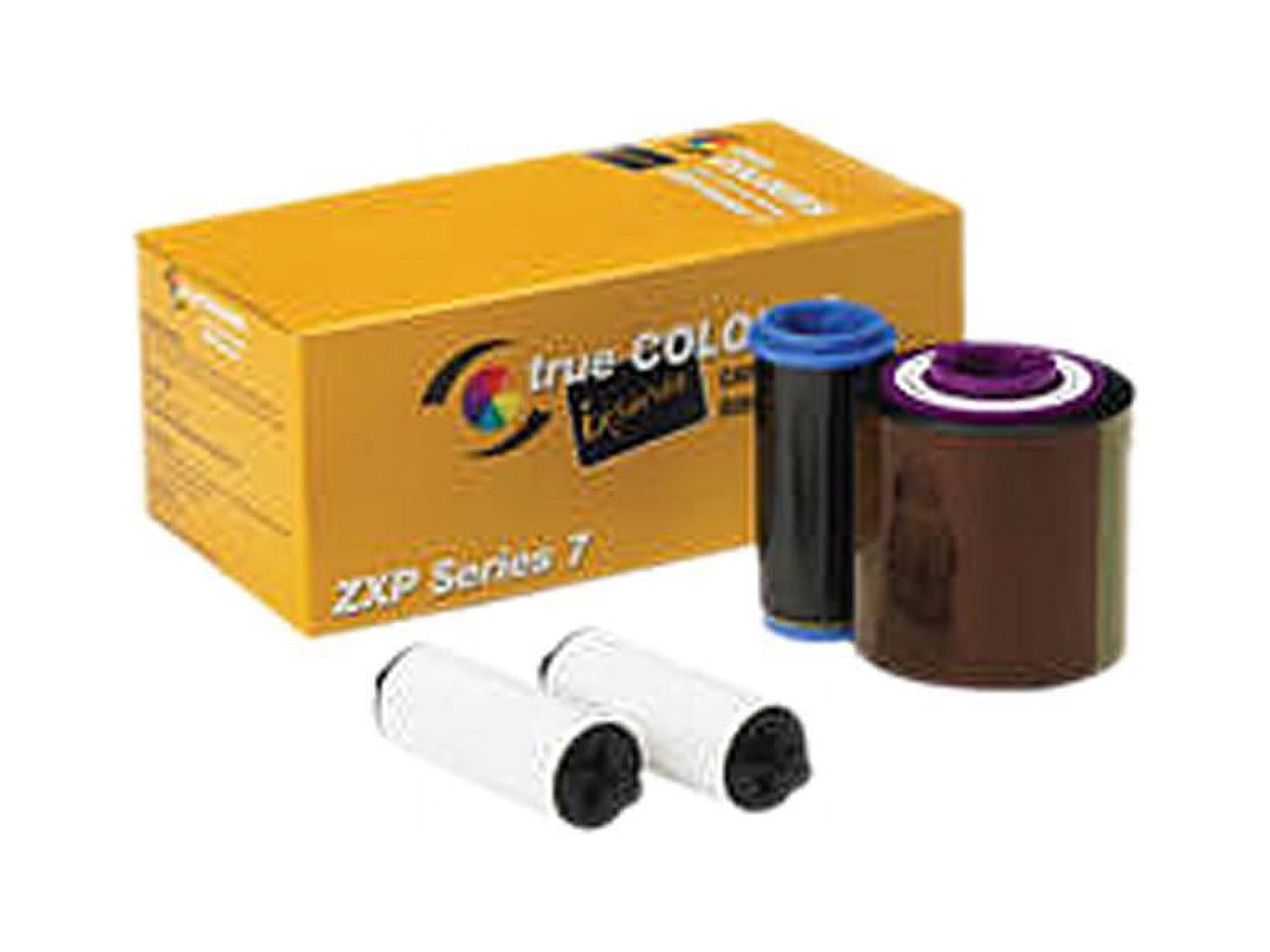 ZEBRACARD, CONSUMABLES, YMCKOK TRUE COLOURS IX SERIES COLOR RIBBON, ZXP SERIES 7 COMPATIBLE, 750 IMAGES PER ROLL, PRICED PER ROLL
