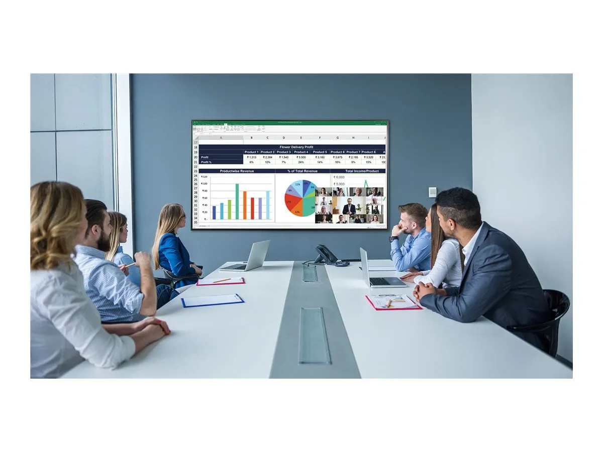 PLANAR URP55-T ULTRARES P SERIES - 55IN 4K UHD TOUCHSCREEN INTERACTIVE DISPLAY -