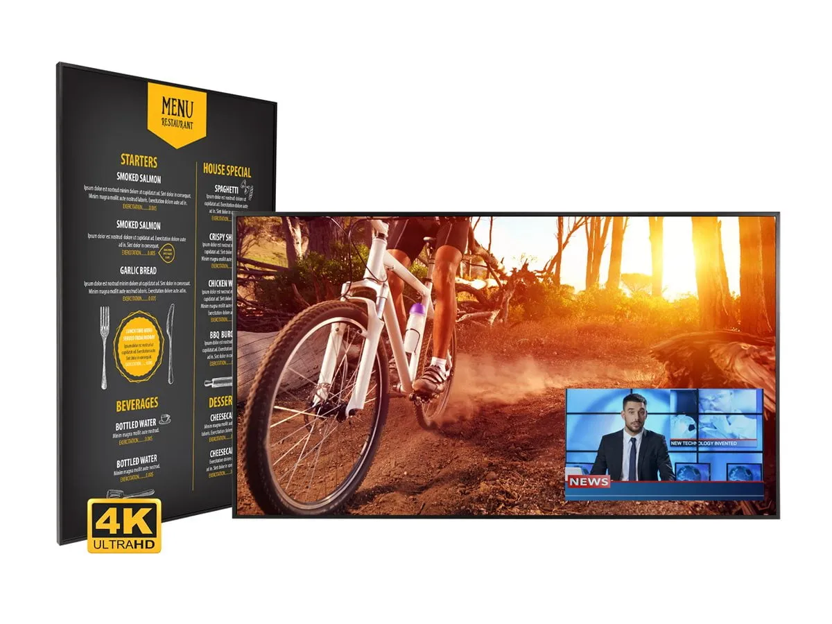 PLANAR URP55-T ULTRARES P SERIES - 55IN 4K UHD TOUCHSCREEN INTERACTIVE DISPLAY -