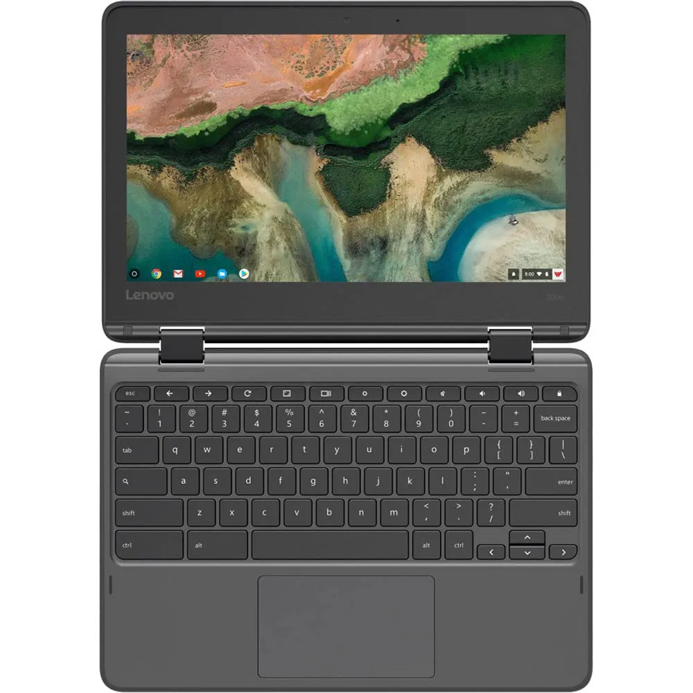 TRUSTED PARTNER RENEWED LENOVO CHROMEBOOK 300E GEN 2 11.6 TOUCH 4GB 32GB EMMC AMD A4-9120C CHROMEOS, GRAY (AUE 2029) 90-DAY WNTY -recert