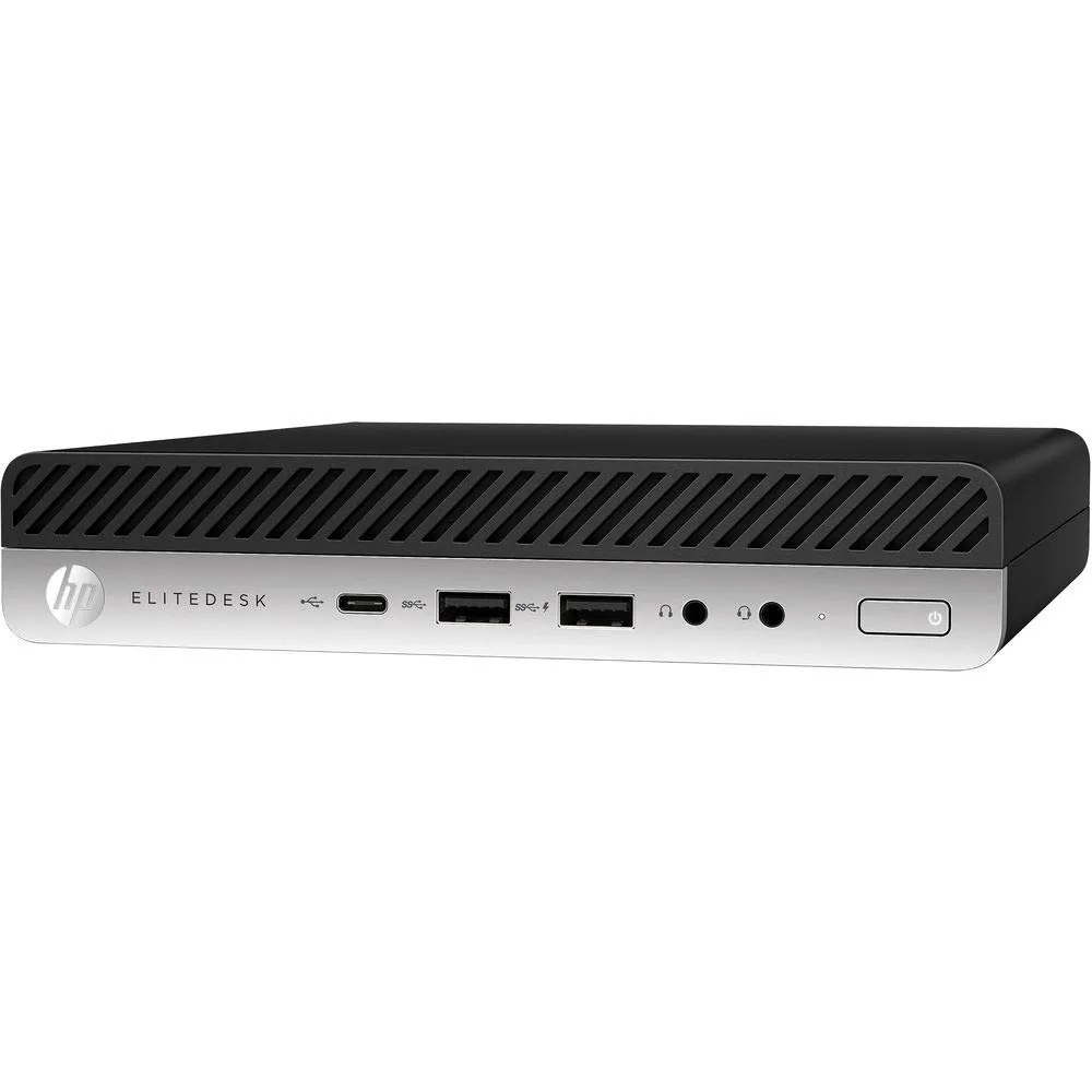 MAR RENEWED HP ELITEDESK 800-G4 BUSINESS PC MINI/INTEL:I5-8500T/CI5-2.10G 8GB 25