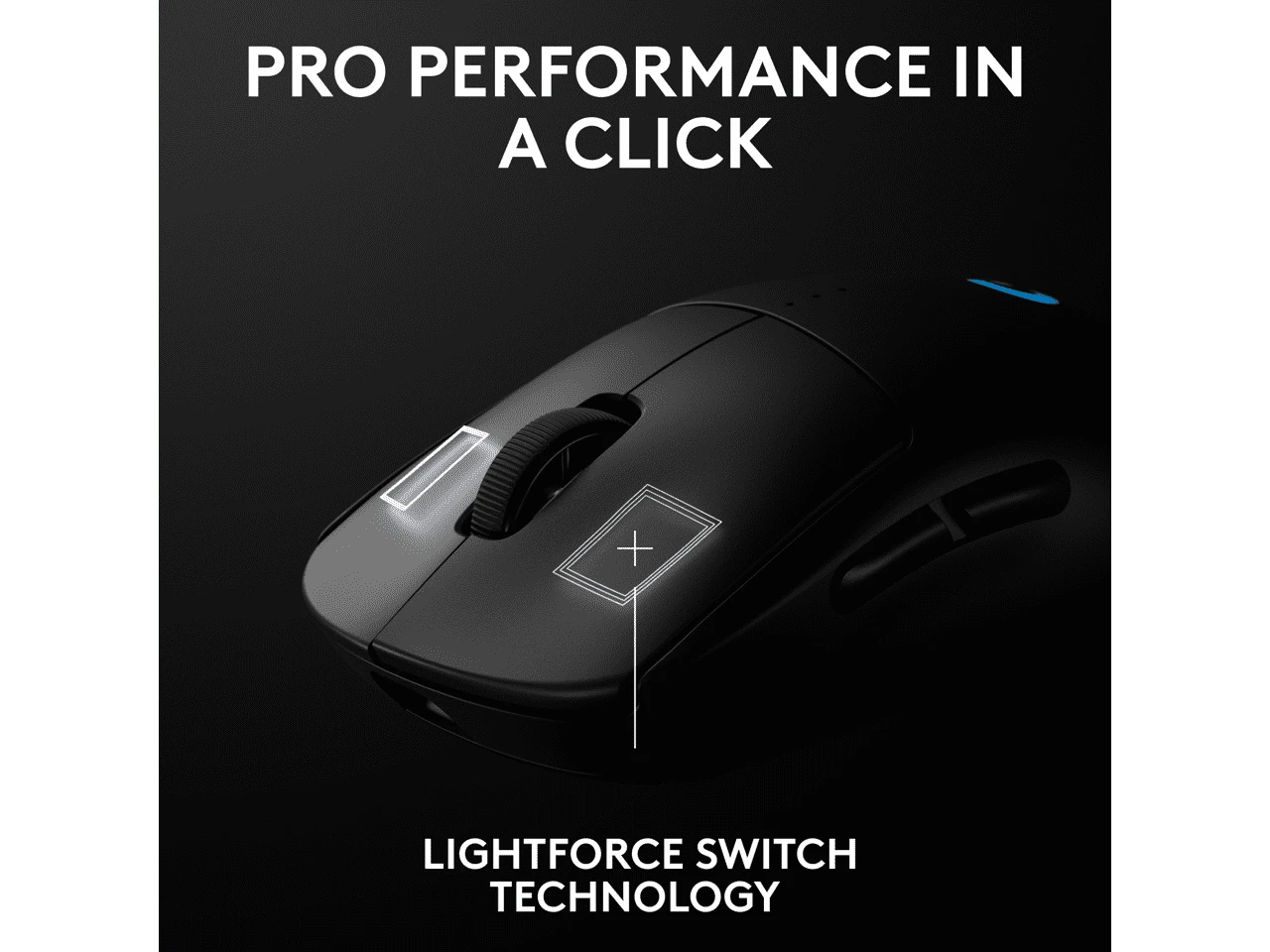 Logitech G PRO Wireless Gaming Mouse - Black