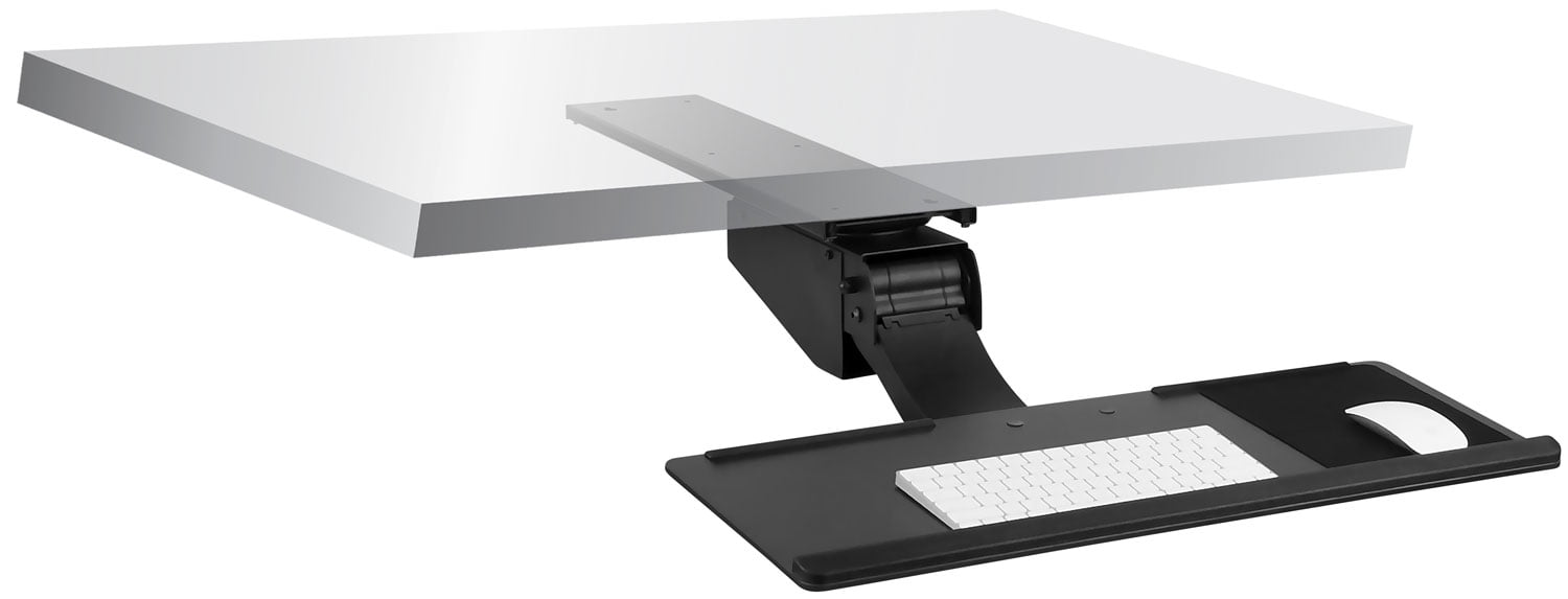 Adjustable Keyboard and Mouse Platform Tray
