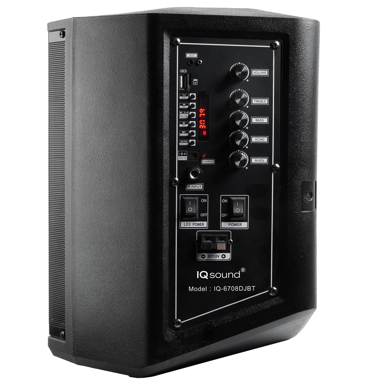 IQ Sound 8-Inch Bluetooth Tailgate Speaker