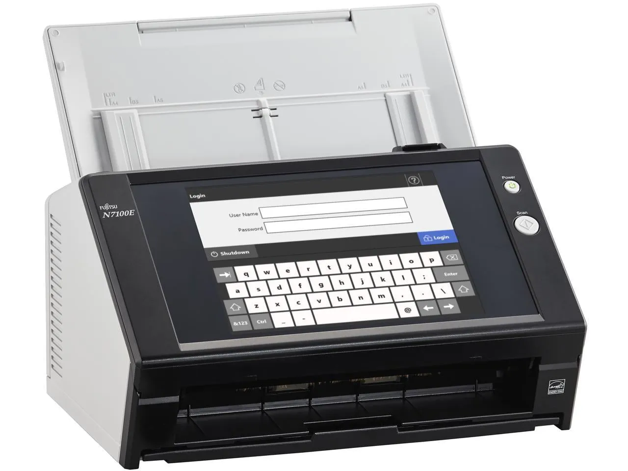 Fujitsu Image N7100E Document Wi-Fi Network Scanner PA03706-B505