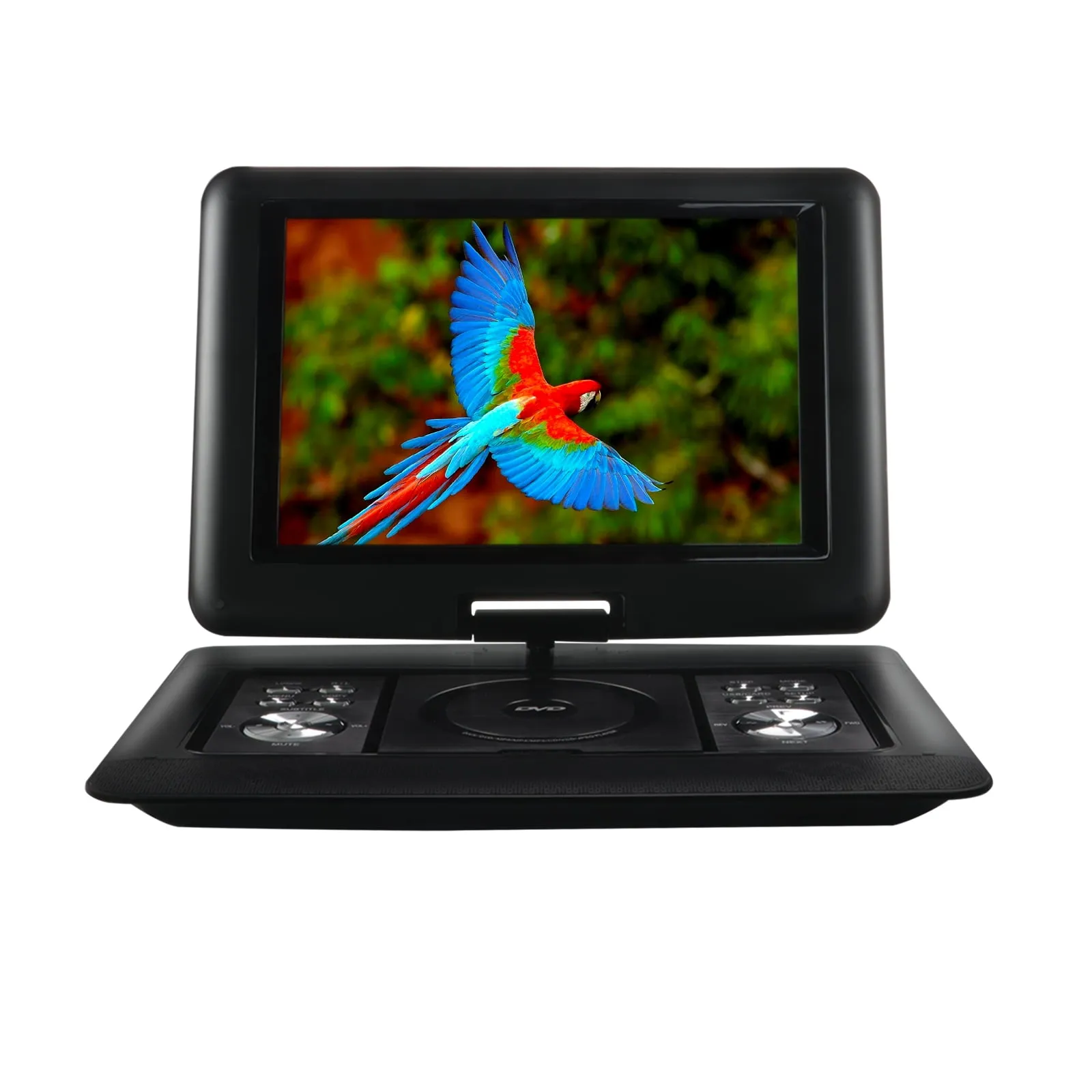 Trexonic 14.1 Inch Portable DVD Player with Swivel TFT-LCD Screen and USB,SD,AV Inputs