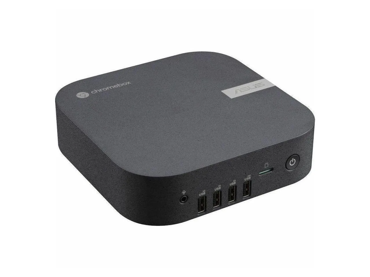 Asus Chromebox 5a CHROMEBOX5A-SC041UNENT Chromebox - Intel Celeron 7305 - 4 GB - 128 GB SSD - Mini PC - Eco Black
