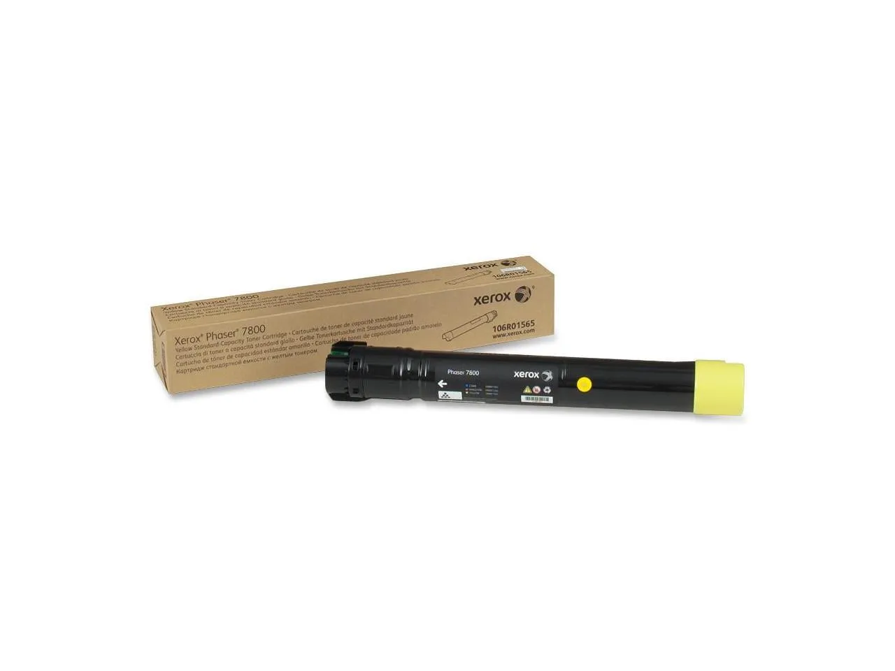 Xerox Toner Cartridge - Laser - Standard Yield - 6000 Pages - Yellow - 1 Each