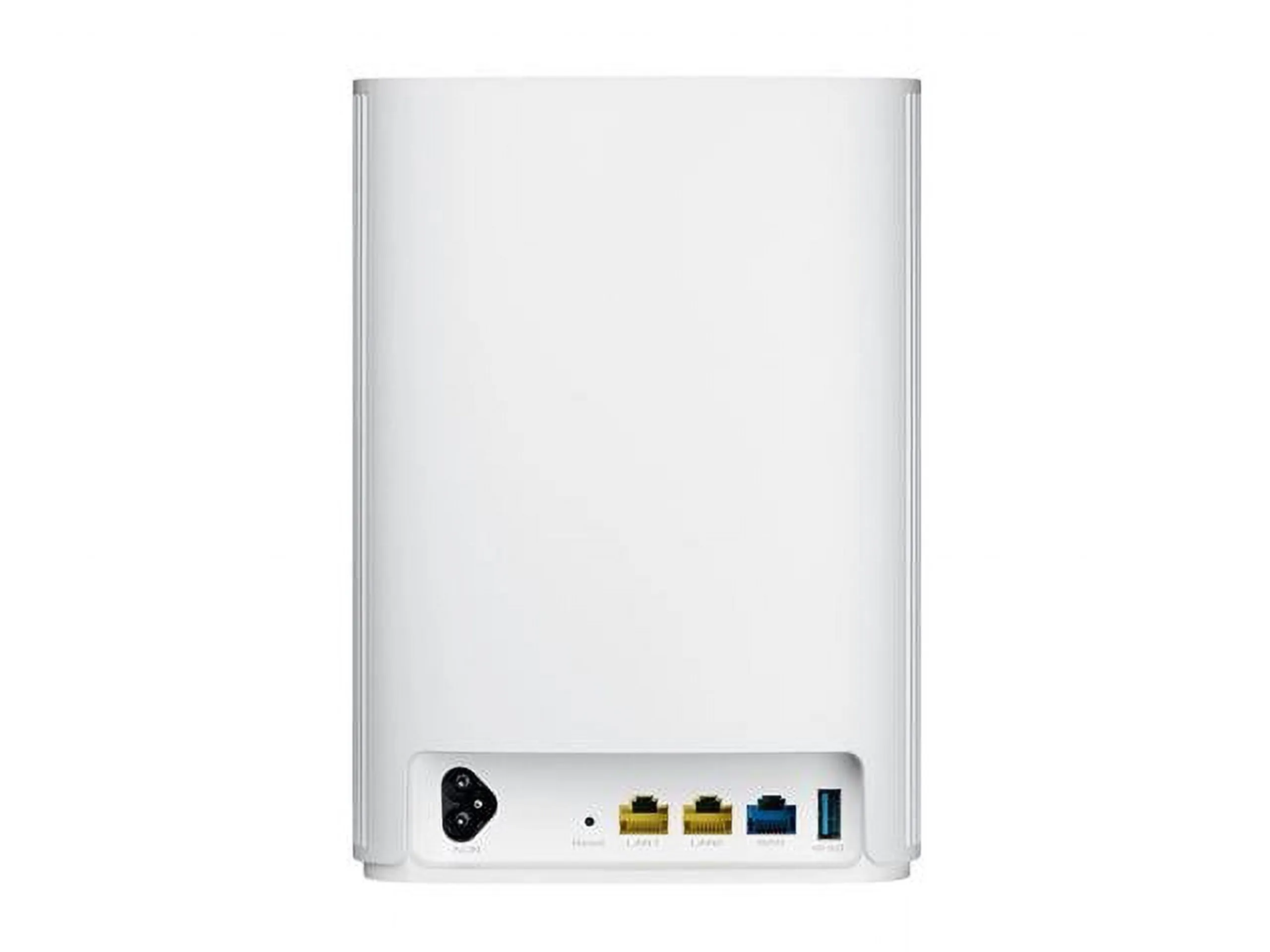 ASUS ZenWiFi AX Hybrid XP4 (W-2-PK) Powerline Mesh WiFi6 System Wireless Dual-Band Gigabit (White)