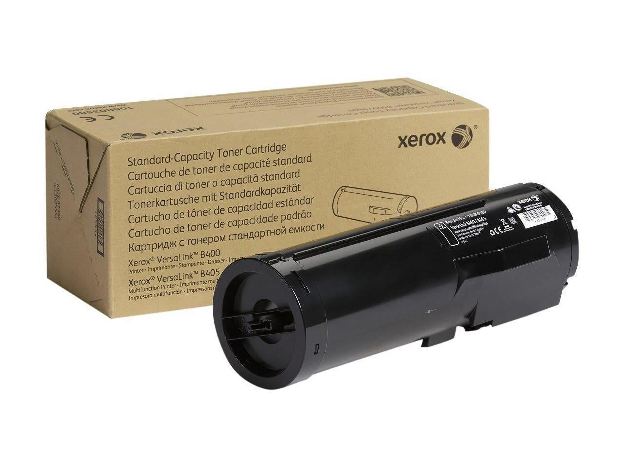 Xerox Black Standard Capacity Toner Cartridge For Versalink B400 B405 106R03580