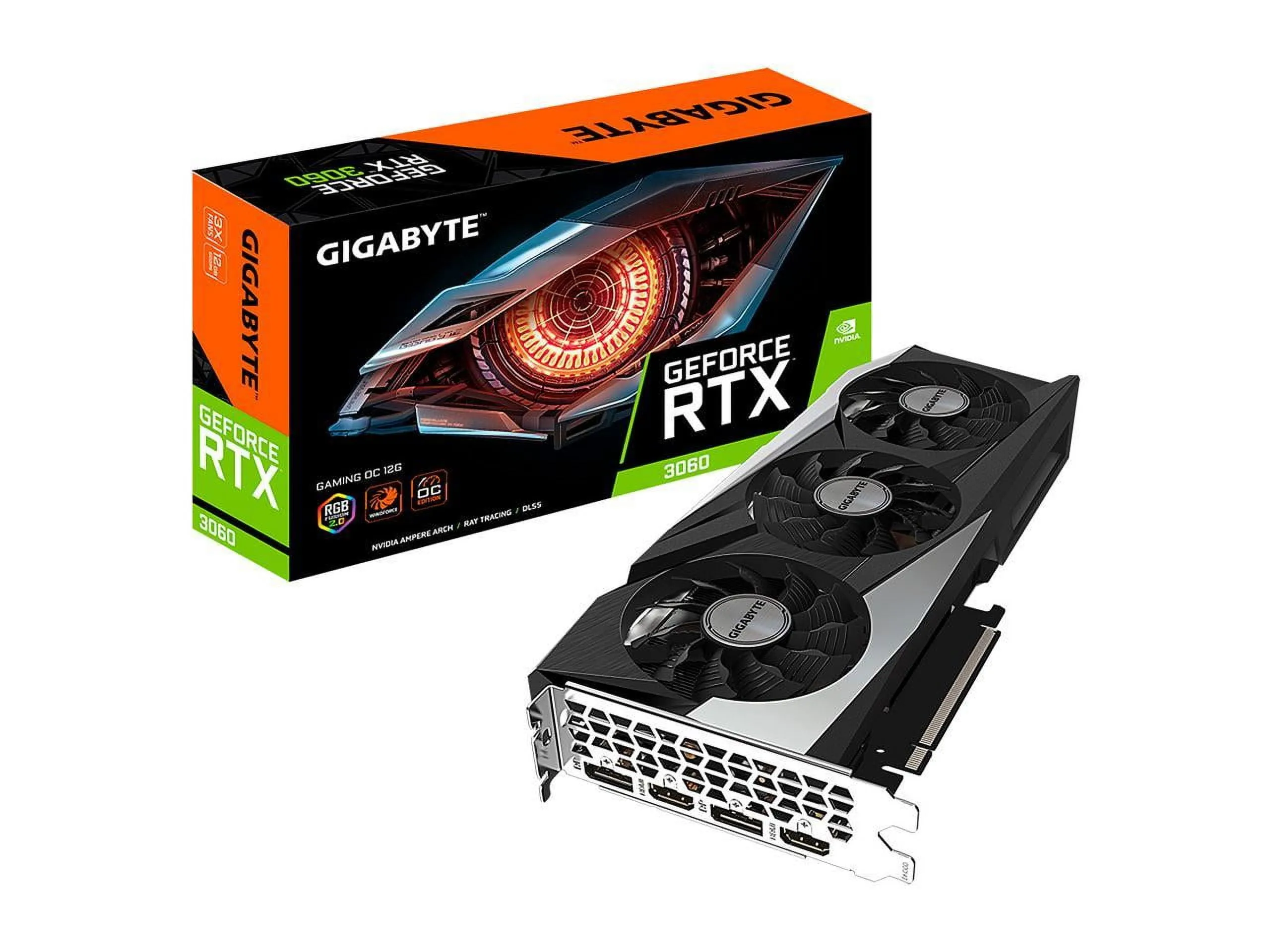 Gigabyte VCX GV-N3060GAMING OC-12GD GeForce RTX 3060 GAMING OC 12G GDDR6 192B