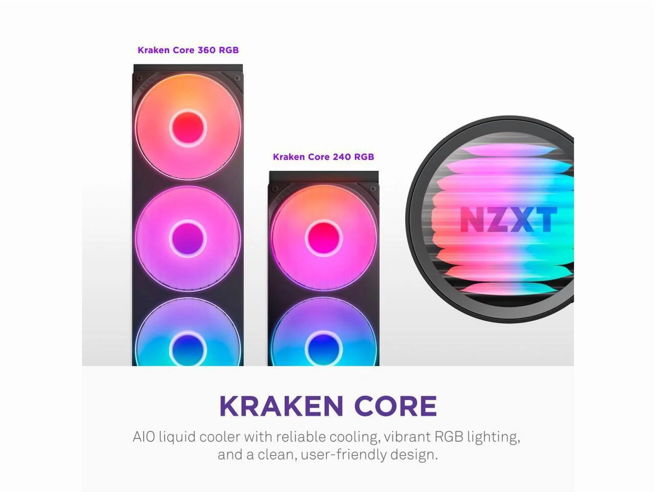 NZXT KRAKEN 360 RGB AIO Liquid Cooler