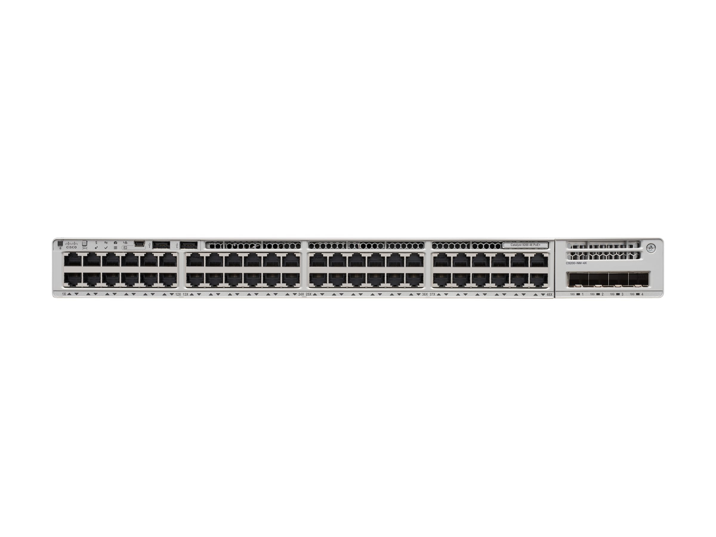 CATALYST 9200 48-PORT POE+, NETWORK ADVANTAGE