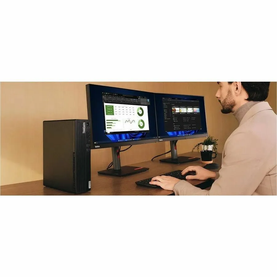 LENOVO THINKCENTRE M75S SFF DESKTOP, AMD RYZEN 7 PRO 8700G, 16GB DDR5 RAM, 5
